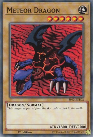 Meteor Dragon (SS02-ENB02) [Speed Duel Decks: Duelists of Tomorrow]