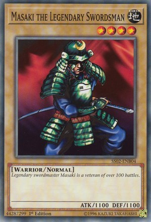 Masaki the Legendary Swordsman (SS02-ENB04) [Speed Duel Decks: Duelists of Tomorrow]
