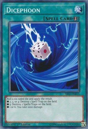 Dicephoon (SS02-ENB15) [Speed Duel Decks: Duelists of Tomorrow]