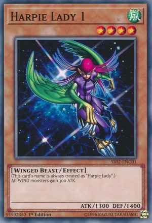 Harpie Lady 1 (SS02-ENC01) [Speed Duel Decks: Duelists of Tomorrow]