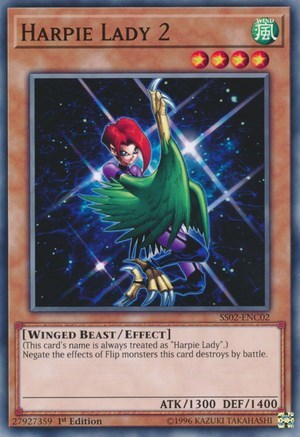 Harpie Lady 2 (SS02-ENC02) [Speed Duel Decks: Duelists of Tomorrow]
