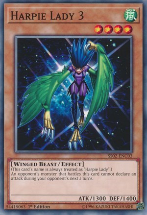 Harpie Lady 3 (SS02-ENC03) [Speed Duel Decks: Duelists of Tomorrow]
