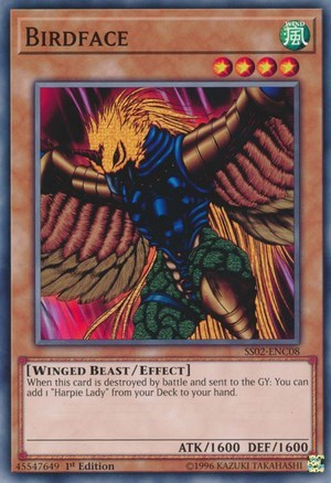 Birdface (SS02-ENC08) [Speed Duel Decks: Duelists of Tomorrow]