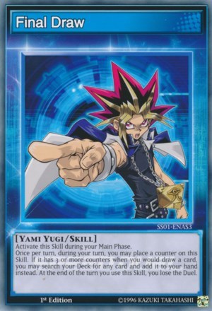Final Draw (SS01-ENAS3) [Speed Duel Decks: Destiny Masters]