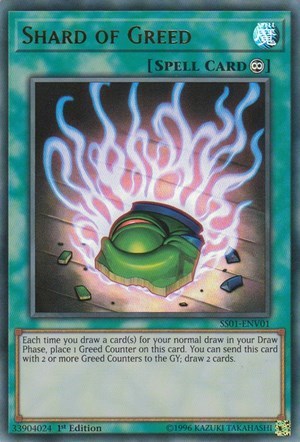Shard of Greed (SS01-ENV01) [Speed Duel Decks: Destiny Masters]