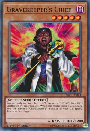 Gravekeeper's Chief (SS01-ENB04) [Speed Duel Decks: Destiny Masters]