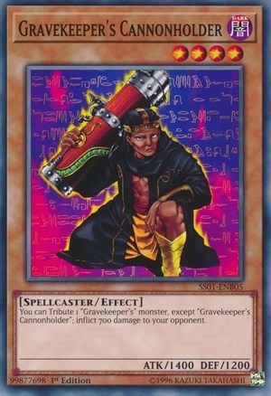 Gravekeeper's Cannonholder (SS01-ENB05) [Speed Duel Decks: Destiny Masters]