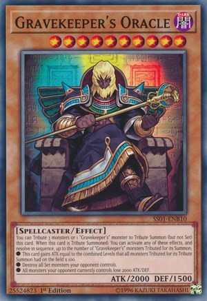 Gravekeeper's Oracle (SS01-ENB10) [Speed Duel Decks: Destiny Masters]