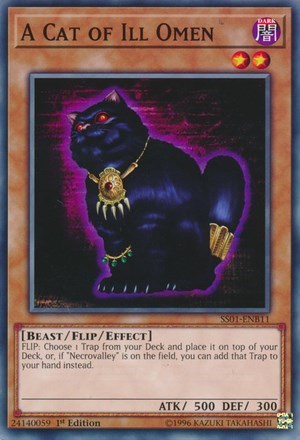 A Cat of Ill Omen (SS01-ENB11) [Speed Duel Decks: Destiny Masters]