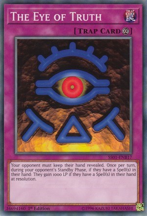 The Eye of Truth (SS01-ENB17) [Speed Duel Decks: Destiny Masters]
