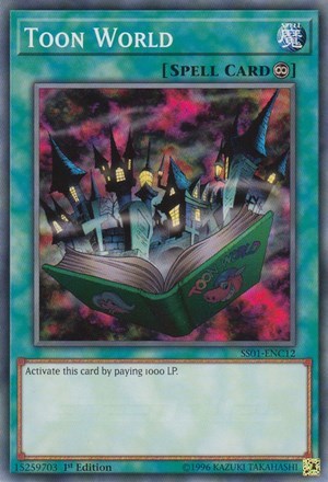 Toon World (SS01-ENC12) [Speed Duel Decks: Destiny Masters]