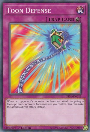 Toon Defense (SS01-ENC15) [Speed Duel Decks: Destiny Masters]
