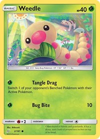 Weedle (2) (2/181) [SM - Team Up]