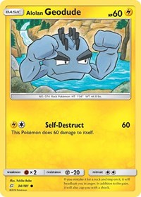 Alolan Geodude (34) (34/181) [SM - Team Up]