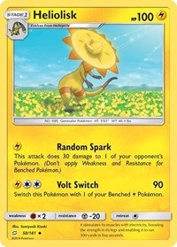 Heliolisk (50/181) [SM - Team Up]