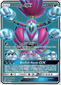 Hoopa GX (Full Art) (166/181) [SM - Team Up]