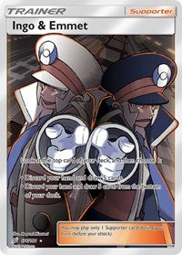 Ingo & Emmet (Full Art) (176/181) [SM - Team Up]