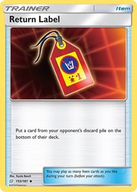 Return Label (153/181) [SM - Team Up]