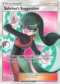 Sabrina's Suggestion (Full Art) (181/181) [SM - Team Up]