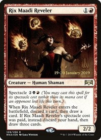 Rix Maadi Reveler (109) [Prerelease Cards]