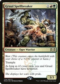 Gruul Spellbreaker (179) [Prerelease Cards]
