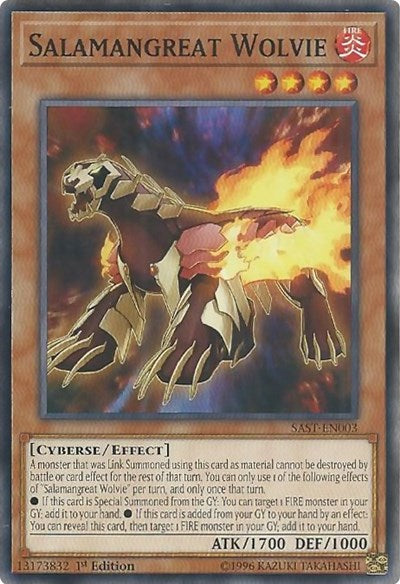 Salamangreat Wolvie (SAST-EN003) [Savage Strike]