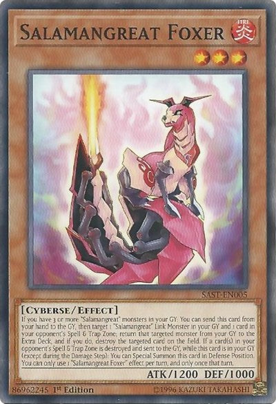 Salamangreat Foxer (SAST-EN005) [Savage Strike]