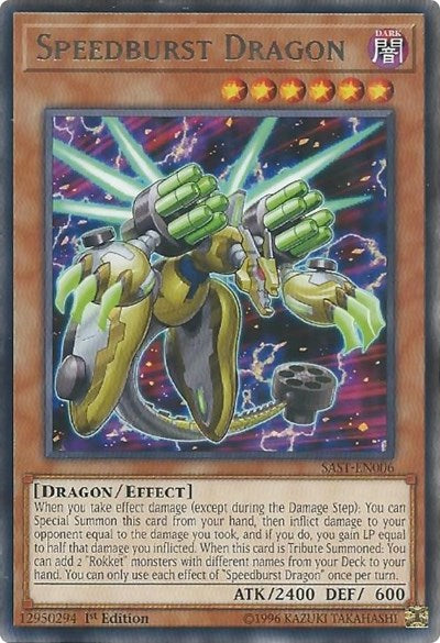 Speedburst Dragon (SAST-EN006) [Savage Strike]