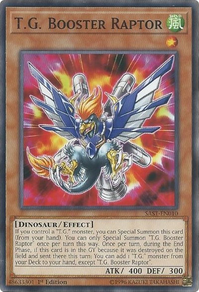 T.G. Booster Raptor (SAST-EN010) [Savage Strike]