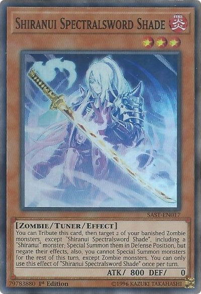 Shiranui Spectralsword Shade (SAST-EN017) [Savage Strike]