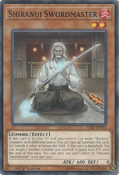 Shiranui Swordmaster (SAST-EN018) [Savage Strike]