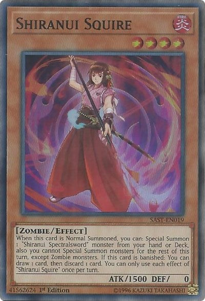 Shiranui Squire (SAST-EN019) [Savage Strike]
