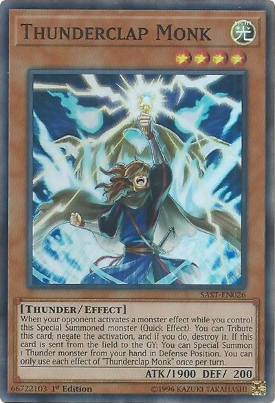 Thunderclap Monk (SAST-EN026) [Savage Strike]