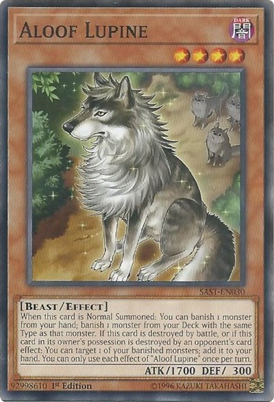 Aloof Lupine (SAST-EN030) [Savage Strike]
