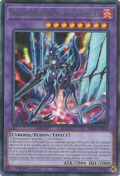 Salamangreat Violet Chimera (SAST-EN034) [Savage Strike]