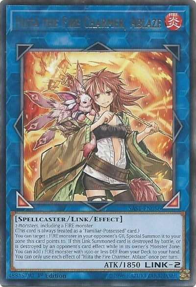 Hiita the Fire Charmer, Ablaze (SAST-EN056) [Savage Strike]