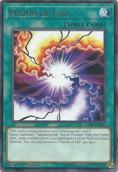 Fusion of Fire (SAST-EN057) [Savage Strike]