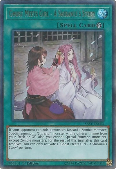 Ghost Meets Girl - A Shiranui's Story (SAST-EN063) [Savage Strike]