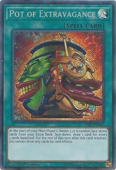 Pot of Extravagance (SAST-EN067) [Savage Strike]