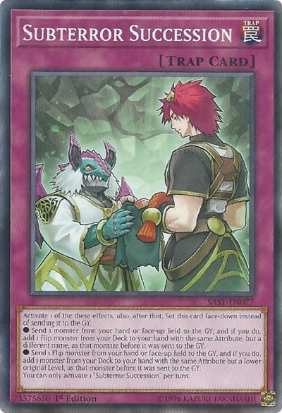 Subterror Succession (SAST-EN077) [Savage Strike]