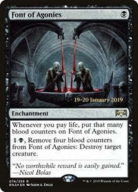 Font of Agonies (74) [Prerelease Cards]