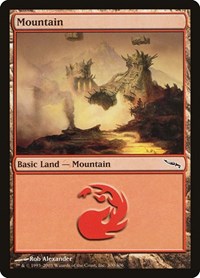 Mountain (300) (300) [Mirrodin]