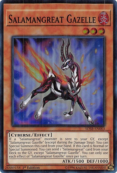 Salamangreat Gazelle (SDSB-EN003) [Structure Deck: Soulburner]
