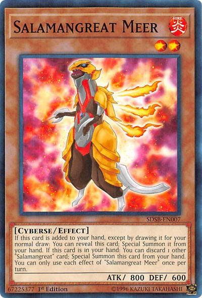 Salamangreat Meer (SDSB-EN007) [Structure Deck: Soulburner]