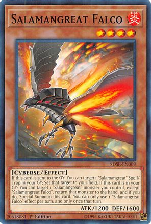 Salamangreat Falco (SDSB-EN009) - Structure Deck: Soulburner 1st Edition