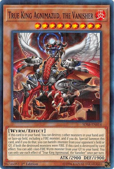 True King Agnimazud, the Vanisher (SDSB-EN014) [Structure Deck: Soulburner]