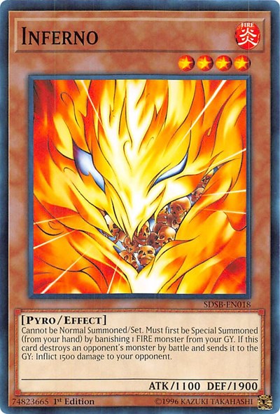 Inferno (SDSB-EN018) [Structure Deck: Soulburner]
