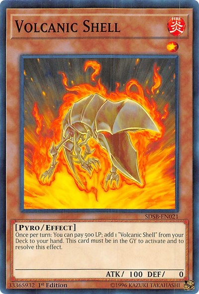 Volcanic Shell (SDSB-EN021) [Structure Deck: Soulburner]