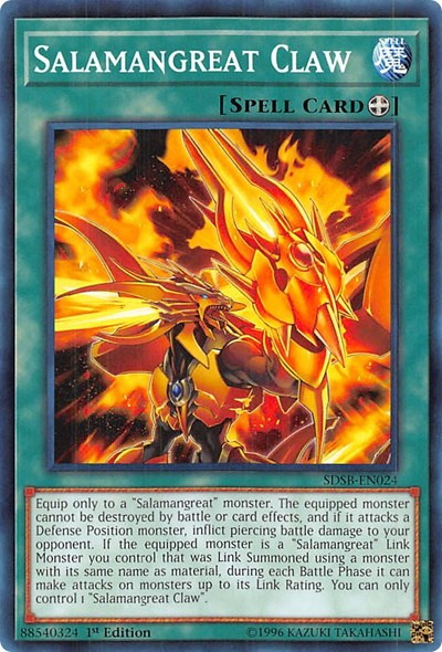 Salamangreat Claw (SDSB-EN024) [Structure Deck: Soulburner]