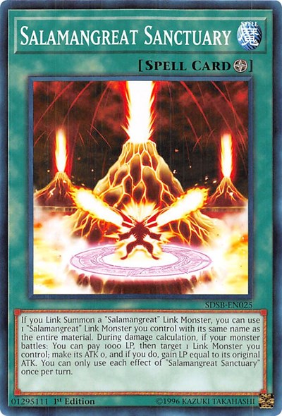 Salamangreat Sanctuary (SDSB-EN025) [Structure Deck: Soulburner]
